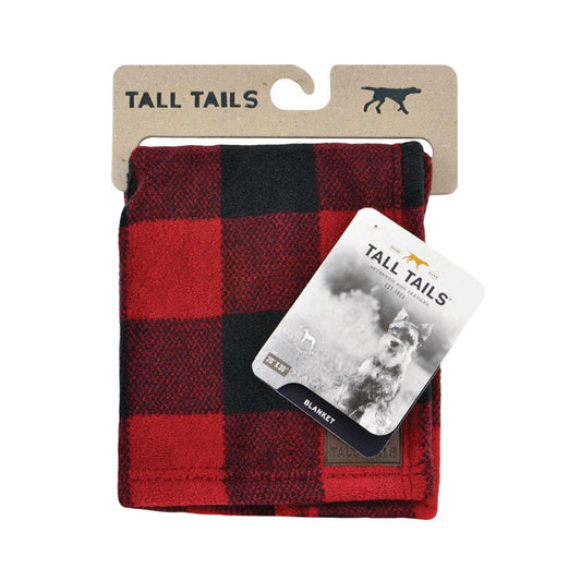 Tall Tails Hunter's Plaid Dog Blanket 30x40"