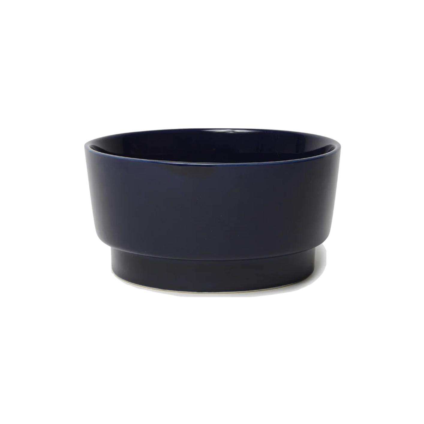 Waggo Midnight Gloss Ceramic Dog Bowl