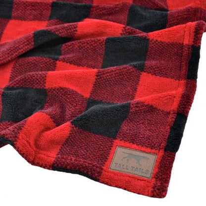 Tall Tails Hunter's Plaid Dog Blanket 30x40"